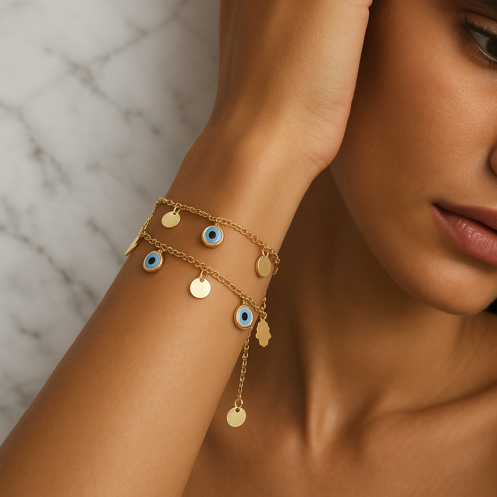 Eye Charm Bracelet
