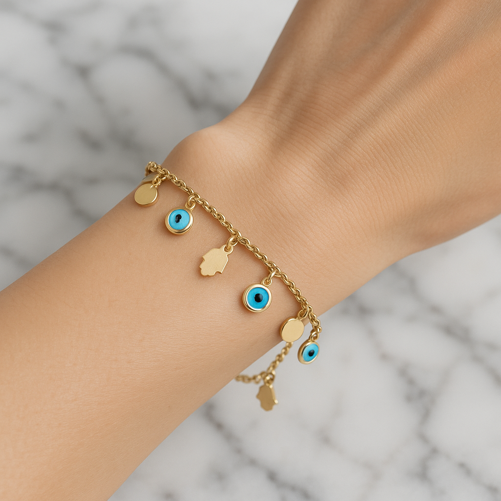 Eye Charm Bracelet