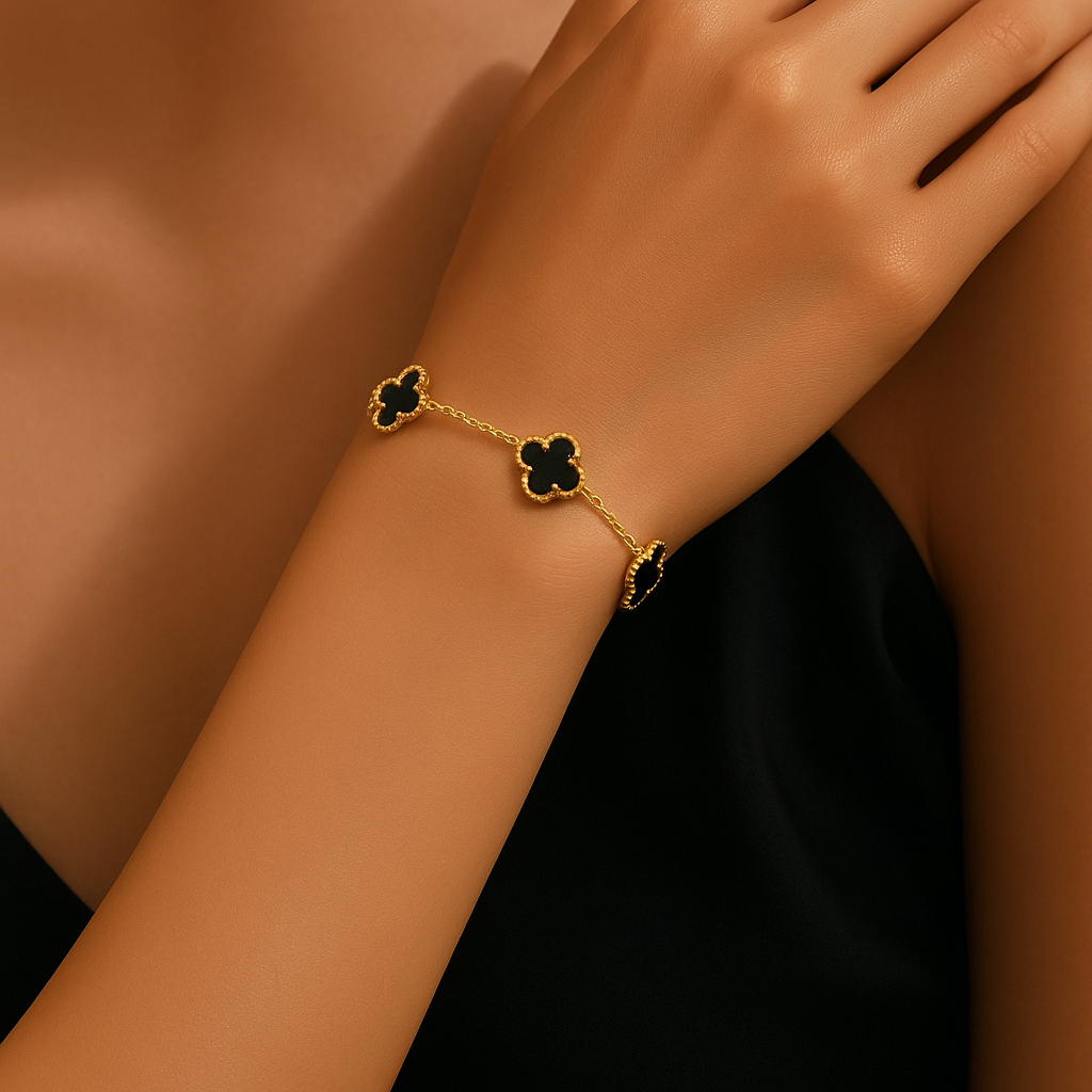 Gold Leaf Bracelet