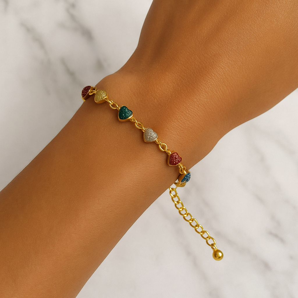 Multi-Heart Bracelet