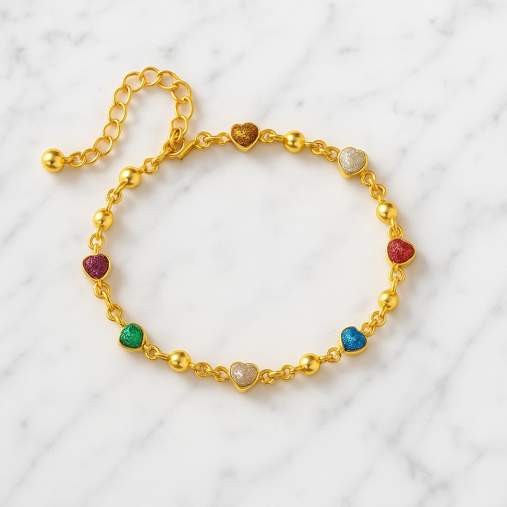 Multi-Heart Bracelet