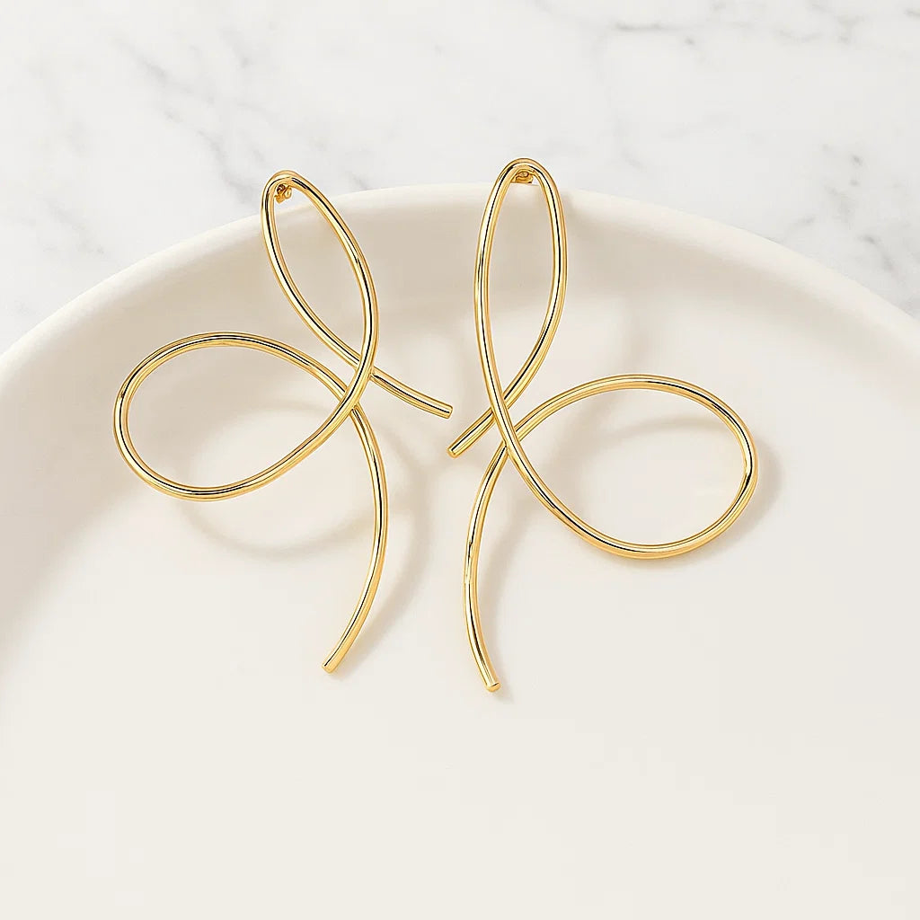 Geometric Dangle Earrings