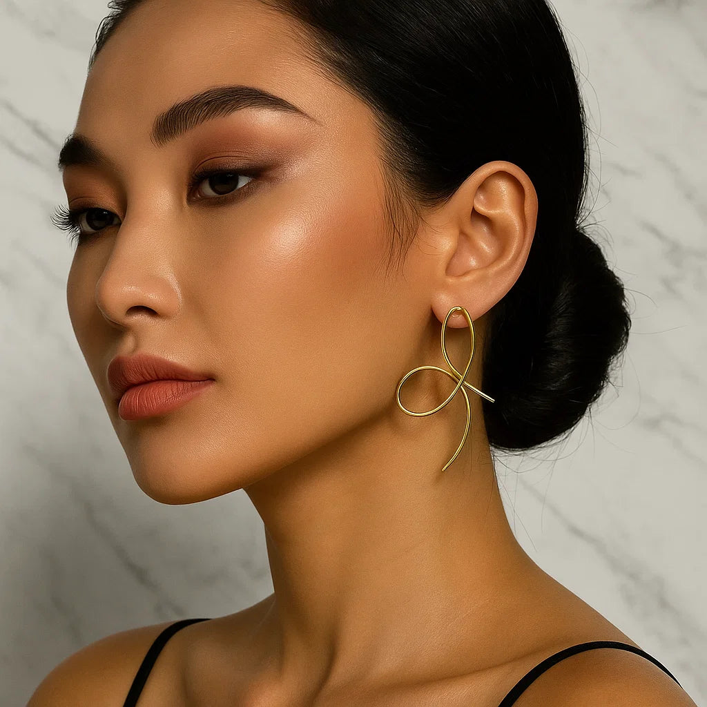 Geometric Dangle Earrings