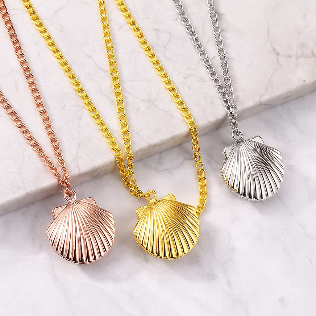 Gold Shell Necklace