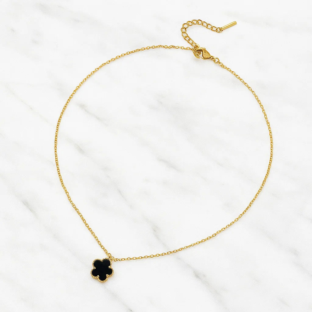 Black Clover Necklace