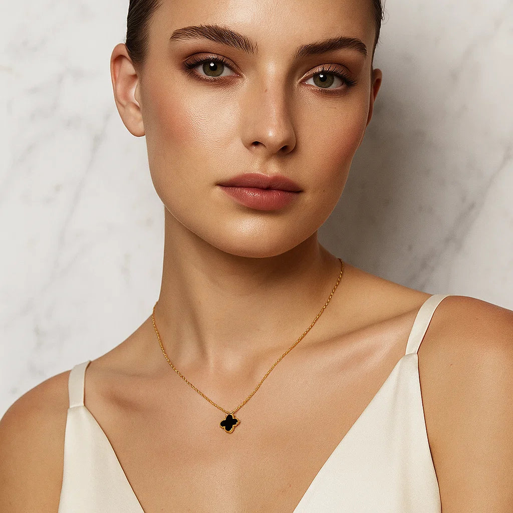 Black Clover Necklace