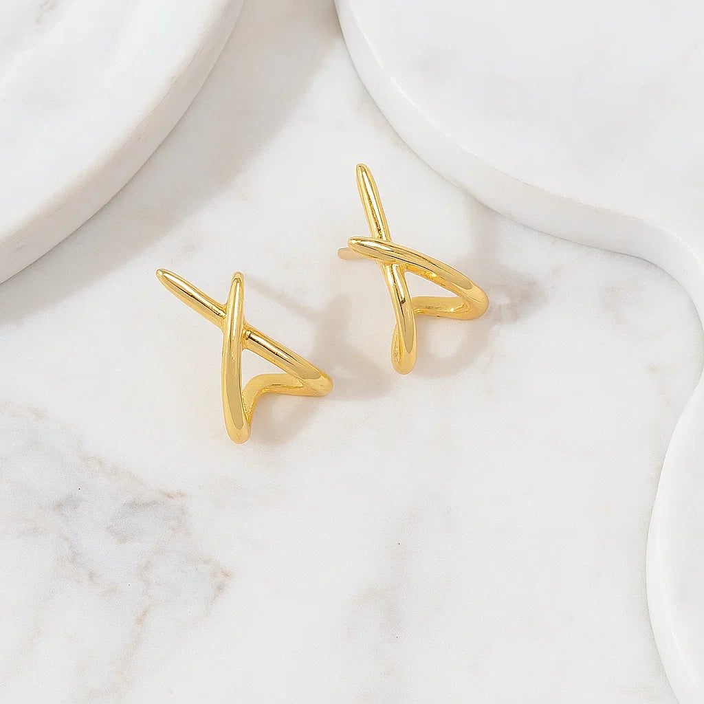 Cross Stud Earrings