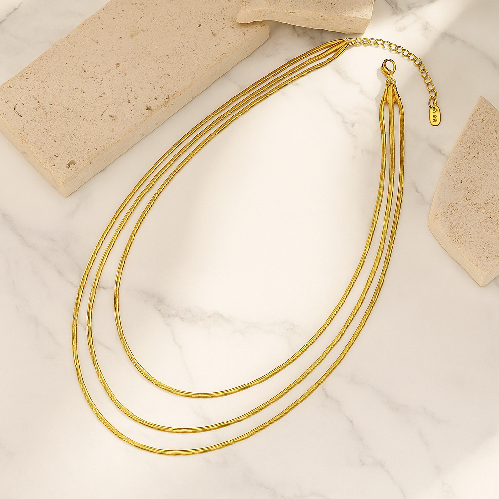 Triple Snake Chain