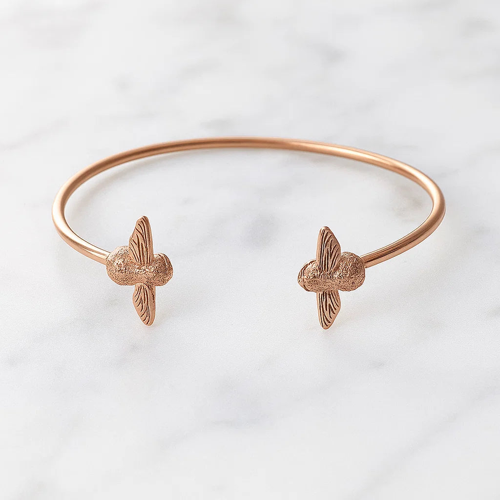 Rose Bee Bangle