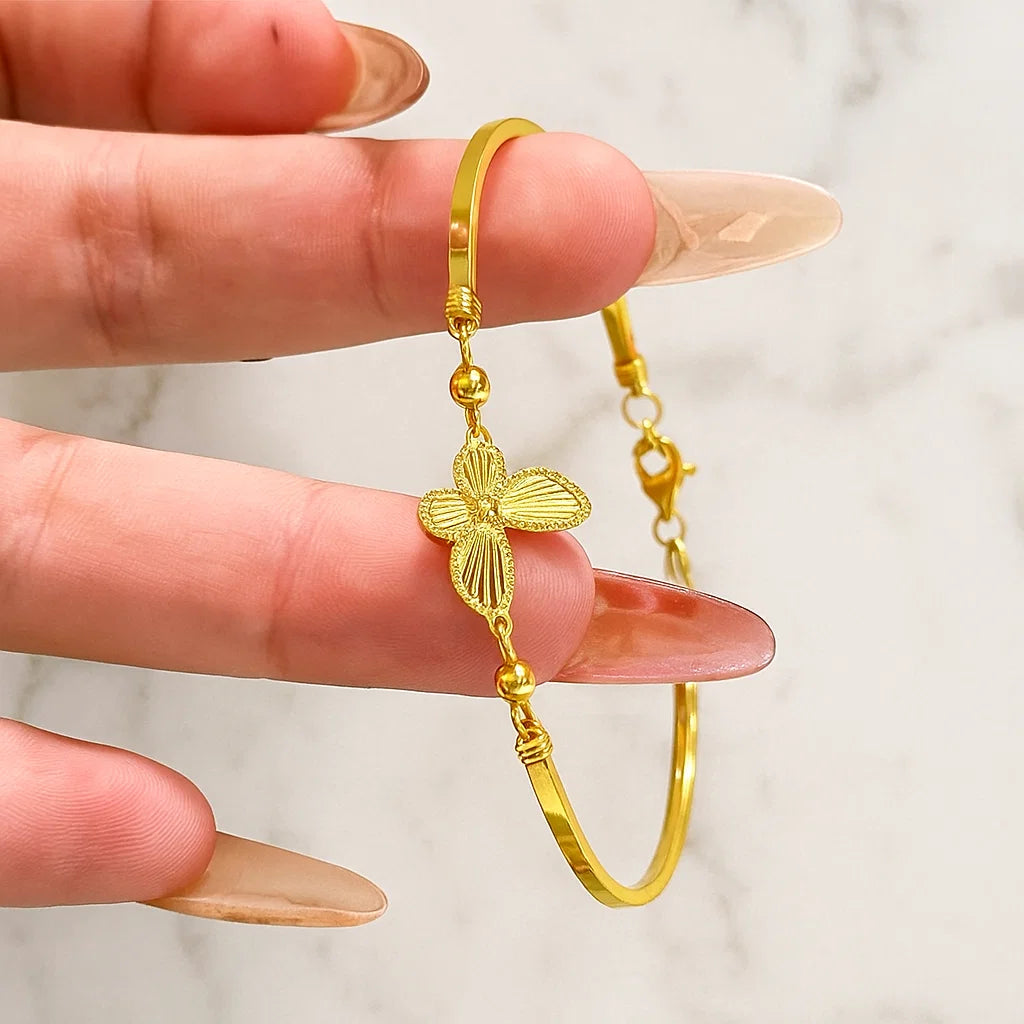 Gold Butterfly Bracelet