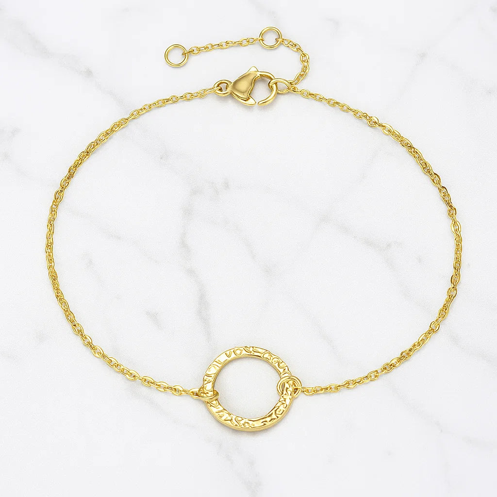 Dalia Gold Hoop Bracelet