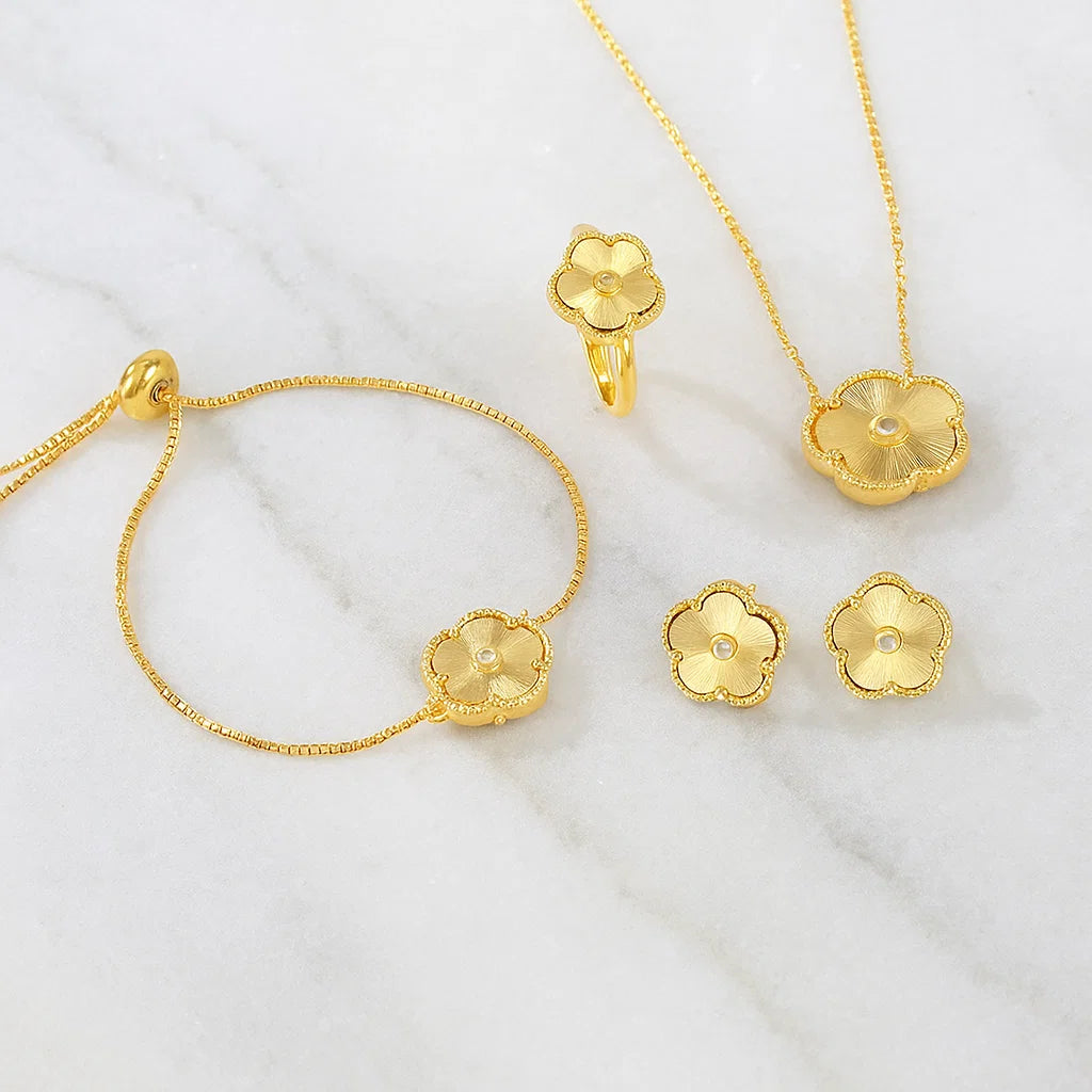 Gold Flower Set