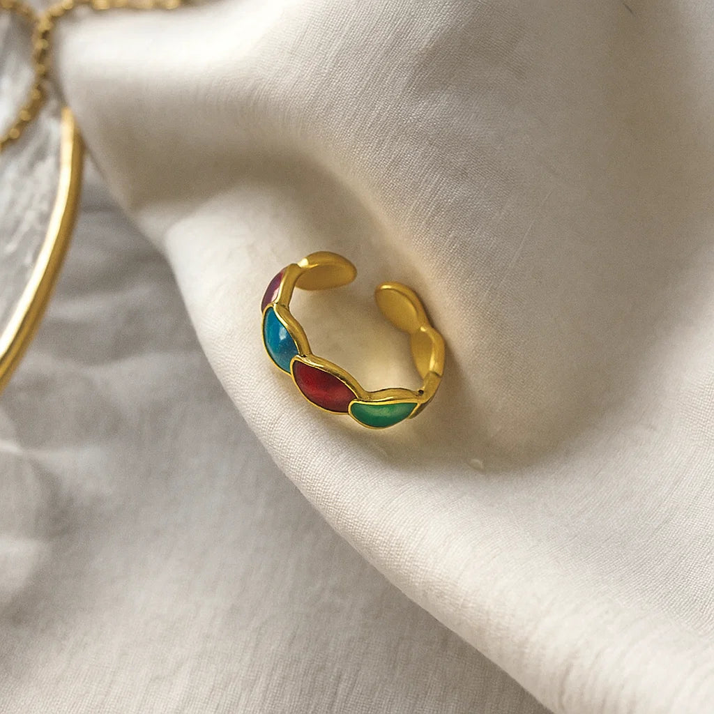 Multi-Colour Gel Ring
