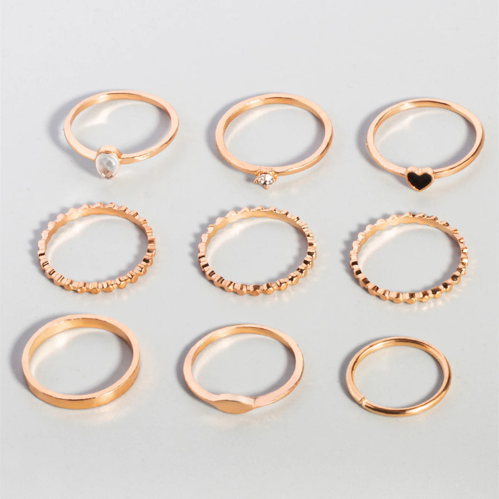 Boho Ring Set